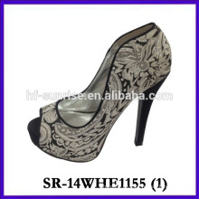 SR-14WHE1155-1 reizvolle Absatzschuhe koreanische Absatzschuhe arbeiten Absatzschuhe um